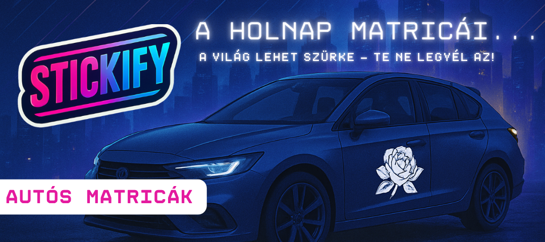 Stickify.hu - Autómatrica, motormatrica és mindenféle jármű dekoráció