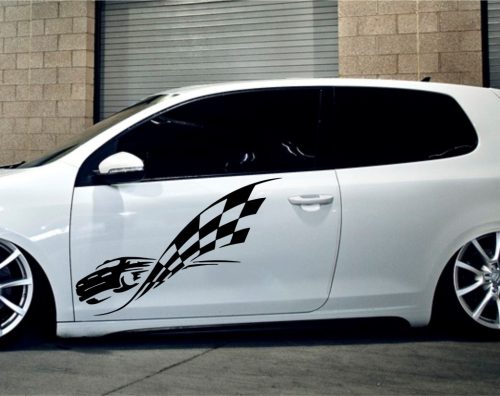 Verseny tuning matrica (30x82 cm)