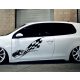Verseny tuning matrica (30x82 cm)