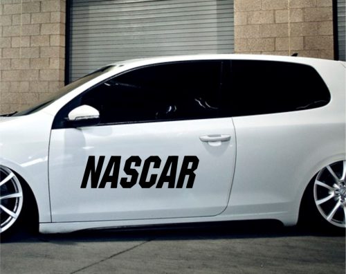 NASCAR autó felirat tuning matrica (30x110 cm)