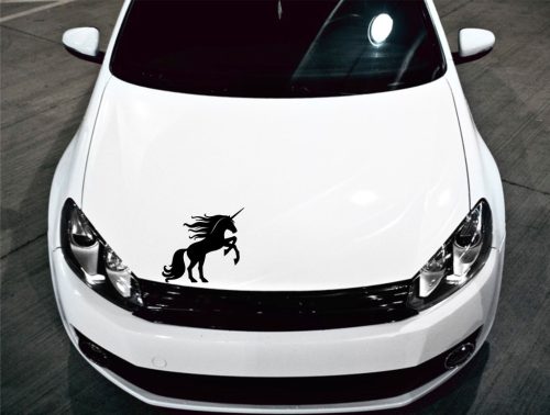 Unikornis tuning matrica (30x33 cm)