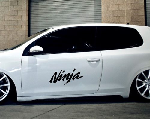 Ninja felirat tuning matrica (30x66 cm)