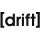 drift - Szélvédő matrica 