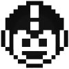 Mega Man Extra élet matrica