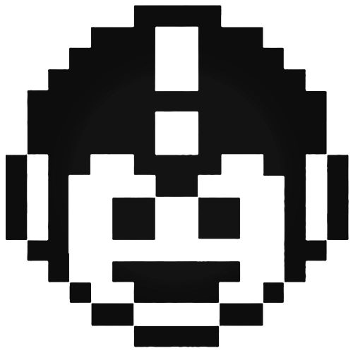 Mega Man Extra élet matrica