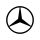 Mercedes embléma matrica