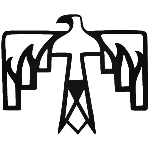 American Thunderbird - Szélvédő matrica