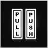 Pull Push feliratok Autómatrica