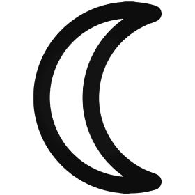 Rajzolt félhold Autómatrica