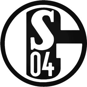 Schalke S04 csapat matrica