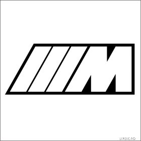 BMW M Logó matrica 2