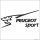 Peugeot matrica Sport felirat