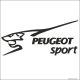 Peugeot matrica Sport felirat