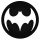 Régi Batman logó "1" Autómatrica