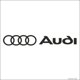 Audi embléma matrica 4