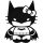 Batman Hello Kitty "2" Autómatrica