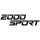 2000 Sport - Szélvédő matrica