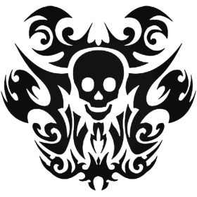 Koponya tetoválás Autómatrica