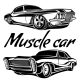 Muscle Car szett - Autómatrica (30 cm)