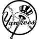 Yankees csapat matrica