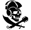 Punk-Kalóz koponya Autómatrica