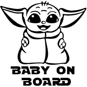 Grogu Baby on Board