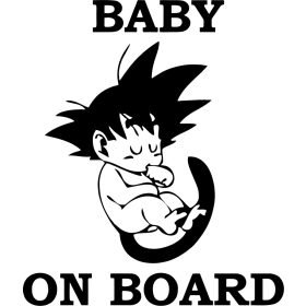 Dragon Ball Baby on board