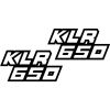 Kawasaki KLR 650 matrica készlet