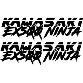 Kawasaki EX500 Ninja matrica készlet