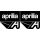 Aprilia A logo matrica készlet