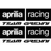 Aprilia Team Racing matrica készlet