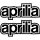 Aprilia felirat matrica készlet