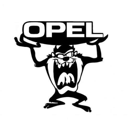 Opel Tasmániai ördög matrica
