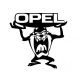 Opel Tasmániai ördög matrica