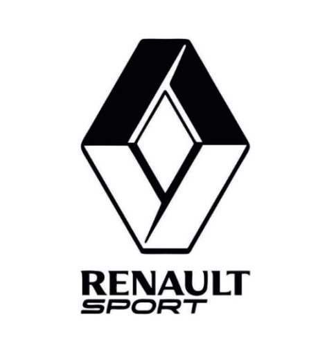 Renault Sport matrica emlémával