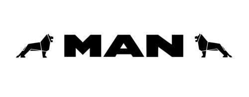 MAN kamion szélvédő matrica 120 cm