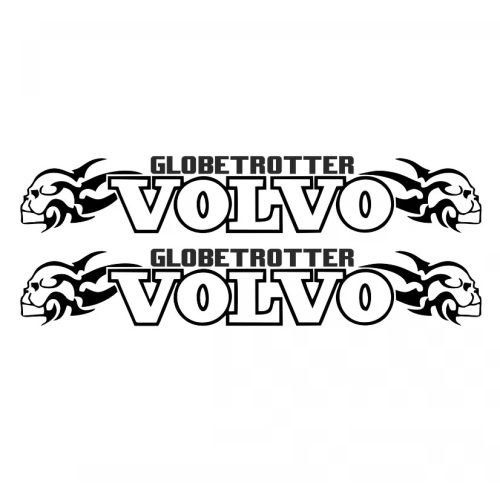 Volvo kamion matrica Globetrotter készlet