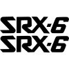 Yamaha SRX-6 matrica készlet