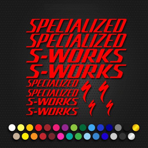 Specialized S-Works elit bicikli matrica szett