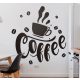 Coffee fali dekoráció