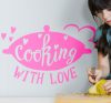 Cooking with love matrica