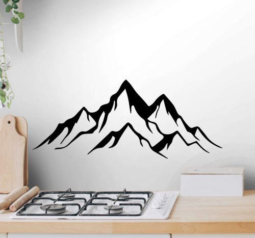 Hegyek falmatrica