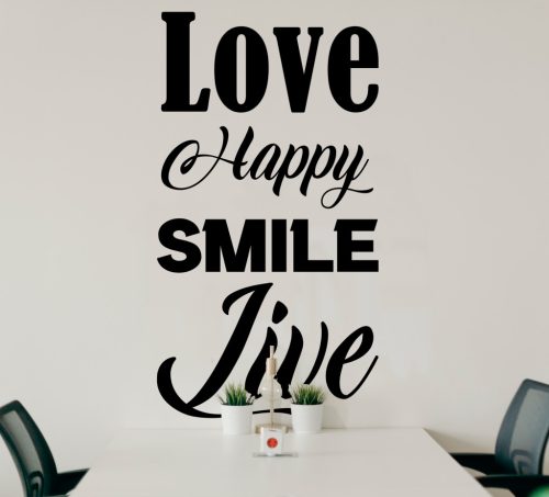Love Happy Smile Live falmatrica