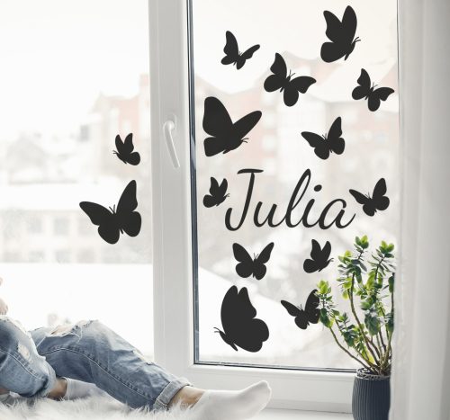 Pillangó szett gyerekszoba falmatrica