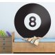 8 Ball gyerekszoba falmatrica