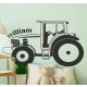 Egyedi neves traktor matrica