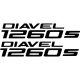 Ducati Diavel 1260S matrica szett