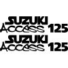 Suzuki Access 125 dupla matrica szett