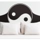 Ying-Yang fali dekoráció matrica