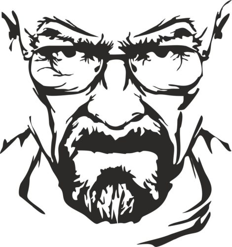 Heisenberg matrica autóra 30 cm